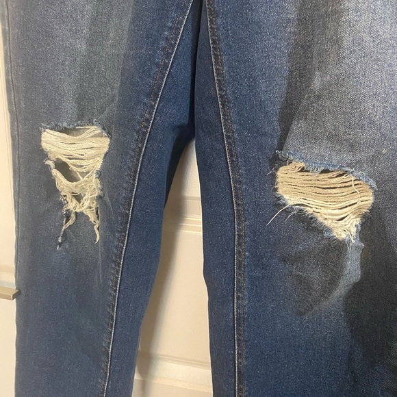 Addition Elle Distressed Jeans - Picture 2 of 6